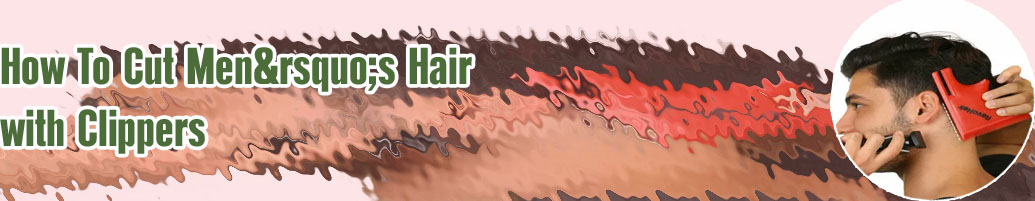 Cutting your own hair with clippers