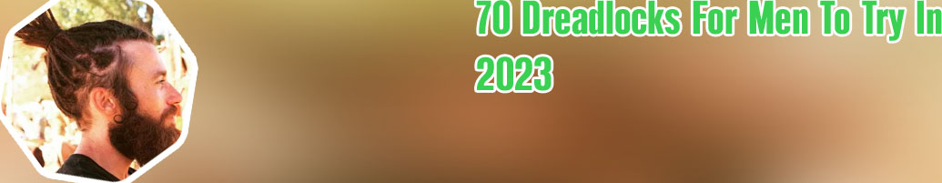 Dreadlock ponytail male