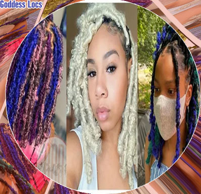 Goddess butterfly locs