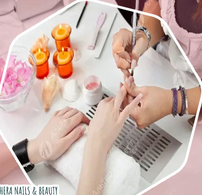Nail beauty salon