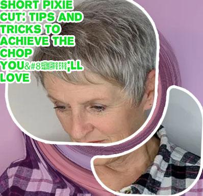 Short pixie haircuts for older women