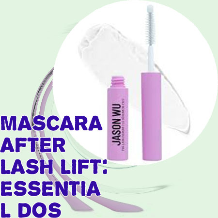 Can you put mascara over lash serum